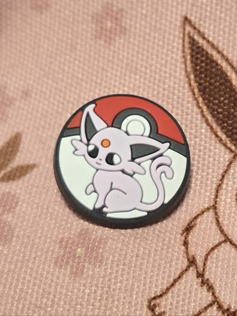3/$10 Espeon Pokémon Croc Charm Jibbitz Style Shoe Accessory